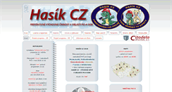 Desktop Screenshot of hasik.cz