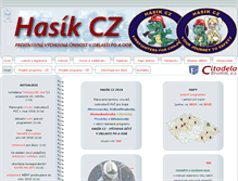 Tablet Screenshot of hasik.cz